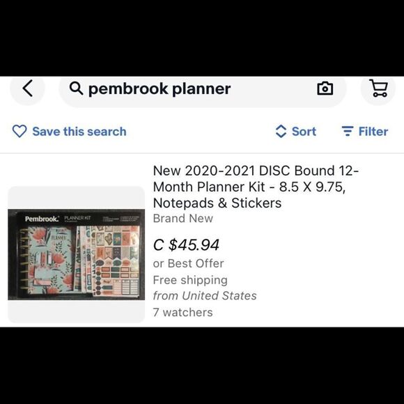 ✨🌸📆 ADORABLE 12 month planner kit✨ You go girl!✨ - Picture 12 of 12